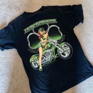 Medium Chopper Cullure Luck of the Irish Harley